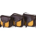 FARAH Dark Brown / YELLOW 3 borse set