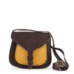 FARAH Dark Brown / YELLOW SMALL