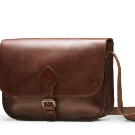 BAG 70's BIG DARK BROWN